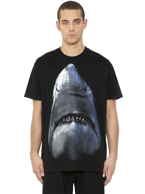 givenchy printed tee|givenchy shark tee.